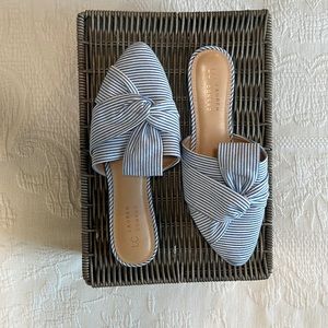 Lauren Conrad Striped Flats